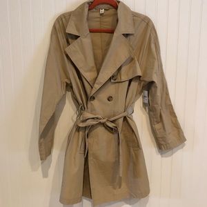 Nordstroms tan trenchcoat